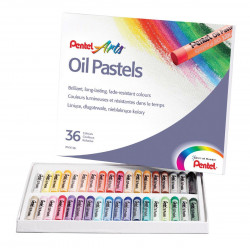 Oil pastel PENTEL set of 36...