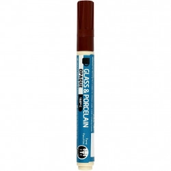 BROWN 2-4mm porcelain and...