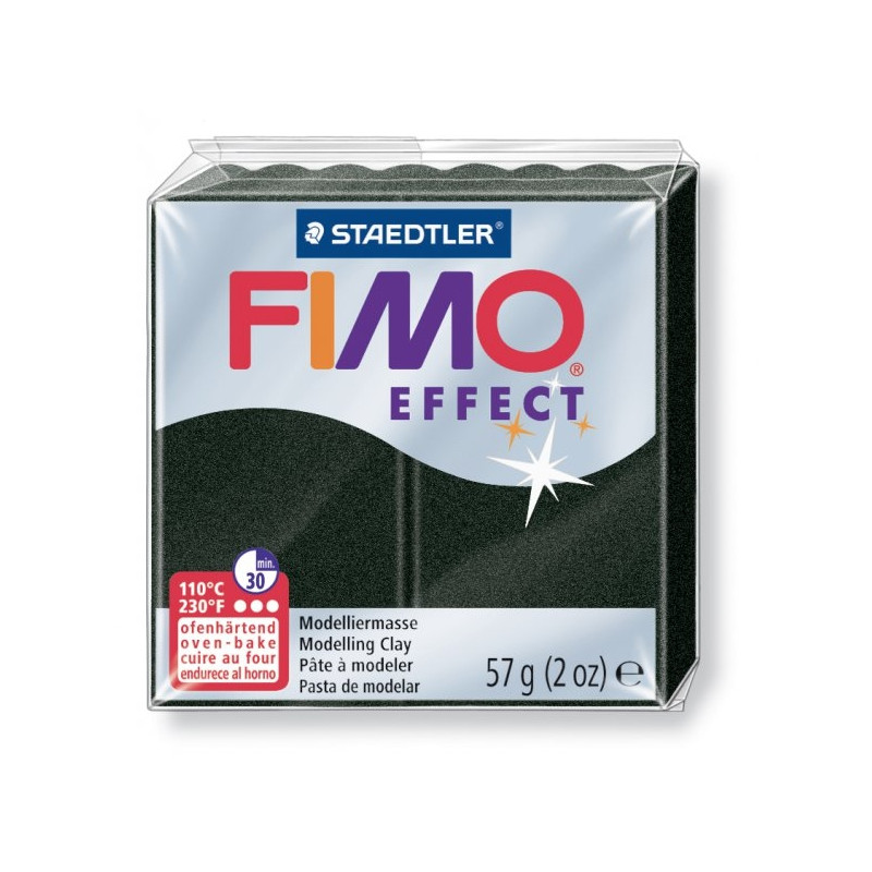 Πηλός FIMO EFFECT  57gr PEARL BLACK 907