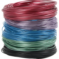 Aluminum wire MIX-colour 5...