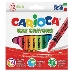 CARIOCA Wax Crayons set of...