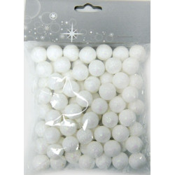 Styrofoam balls WHITE...