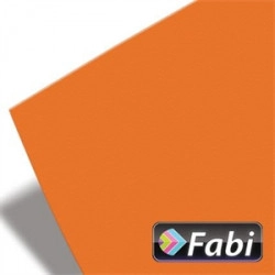 Χαρτόνι 50x70 FABI 220gr, πορτοκαλί