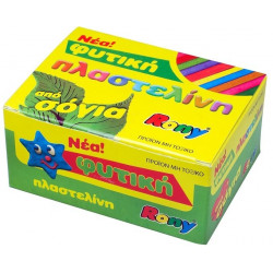 Πλαστελίνη σόγιας RONY, κουτί 11 χρωμάτων