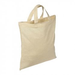 Fabric bag with short...