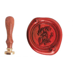 Seal Wax Stamp SAVE THE DATE