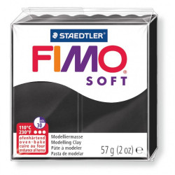 FIMO SOFT clay 57g BLACK No 9