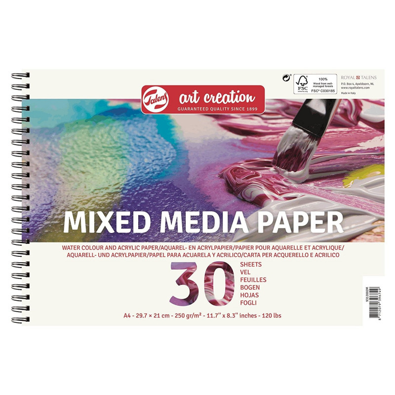 Mixed Media Pad A4