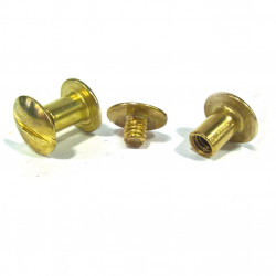 Metal screws gold 8mm for...