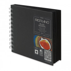 FABRIANO BLACK DRAWING SCETCH BOOK 19001515