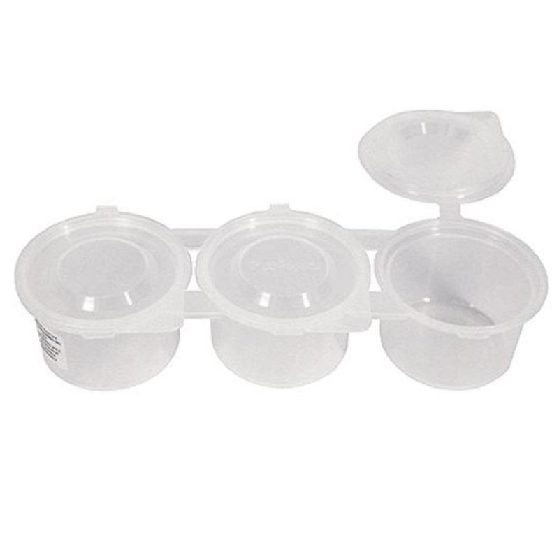 Triple Container for colour storage