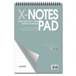 Spiral pad striped X-NOTES...