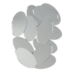 Mirrors oval set of 10...