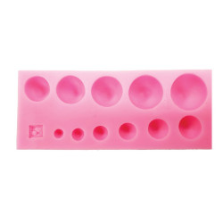 Silicone mould pearls 15030
