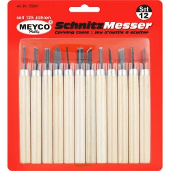 Wood carving tools MEYCO 65081