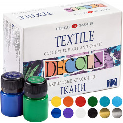 Textile Paint set DECOLA...