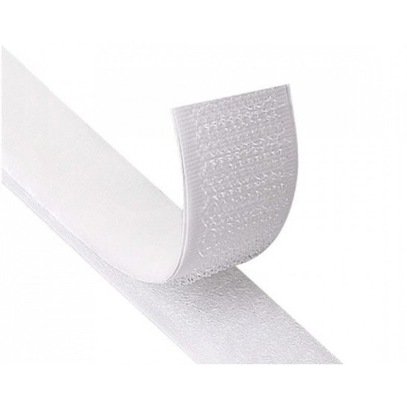 Hpera Strappo Adesivo Velcro Velcro Adesivo Forte Velcro Nastro Adesivo  Appiccicoso Velcro Bastone su Velcro Velcro Dots Autoadesivo Velcro Sticky  Pad White,40mm : : Casa e cucina