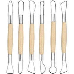 Abstract Pottery tools set...