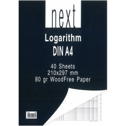 Logarithm Pad A4 40 sheets