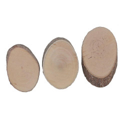 Oval Wood Slices, packing...