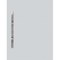 Binder with gray plate...