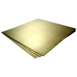 Brass sheet 30x40 thickness...