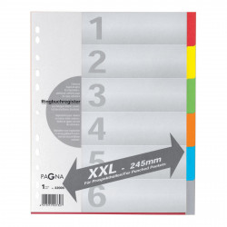 Pagna XXL separators 6 colored