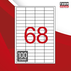 Αυτοκόλλητες ετικέτες 48.5x16.9mm