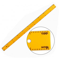 1 meter plastic ruler FOSKA