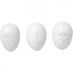 Αυγά πλαστικά ανάγλυφα σετ 12 τεμαχίων
