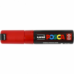 Μαρκαδόρος UNI POSCA PC-8K RED