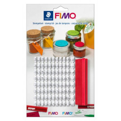 FIMO Stamp Kit with letters...