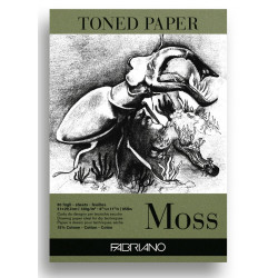 TONED PAPER Moss A4 block...