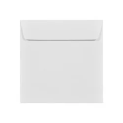 White envelope 17x17cm...