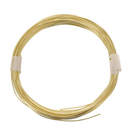 Brass wire 0.6mm, length 10m