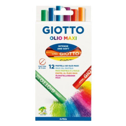 GIOTTO Oil pastel set 12...