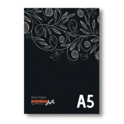 BLACK Paper Pad A5, 20...