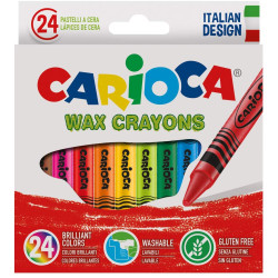 CARIOCA Wax Crayons set of...
