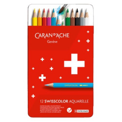 Μολύβια ακουαρέλας CARAN...