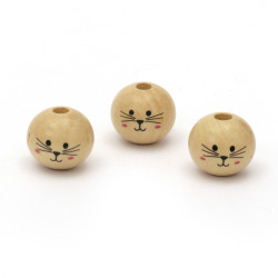 Doll heads 18x20mm set of...