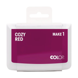 Cozy red MAKE1 Inkpad 9x6cm