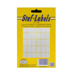Αυτοκόλλητες ετικέτες STEF...