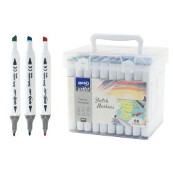 Sketch markers with double...