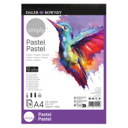 DALER ROWNEY Simply Pastel Pad A4 150gr 14 Sheets