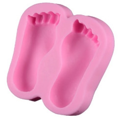 Silicone Mould Baby Paws 91500