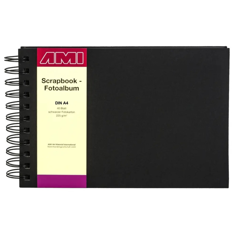 SCRAPBOOK- PHOTOALBUM A4