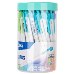 Στυλό DELI ARROW κουτί 50 τεμαχίων