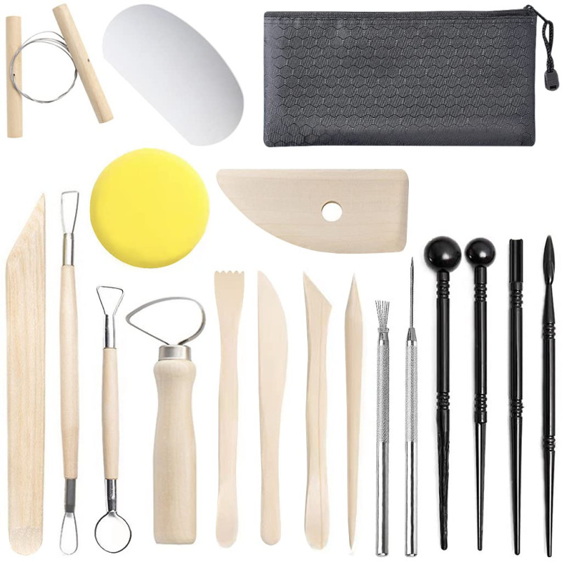 Ceramic tools set of 19 pieces