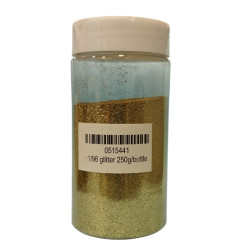 Χρυσόσκονη glitter χρυσή λεπτόκοκκη 250gr