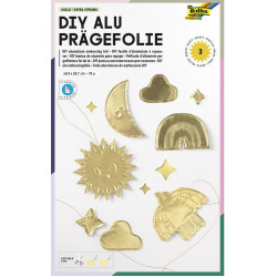 Metal foil set FOLIA 521, gold